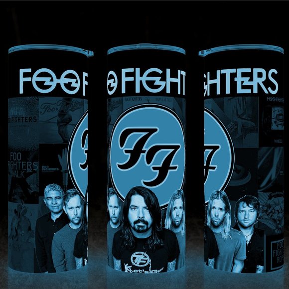 Foo Fighters Glow in the Dark Album Cover Tumbler 20oz - Picture 1 of 2